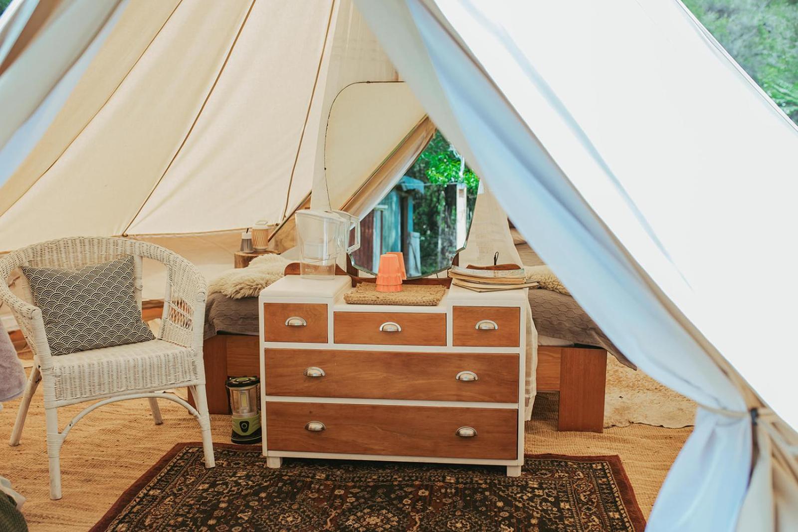 Hotel Golden Bay Glamping Takaka Exterior foto
